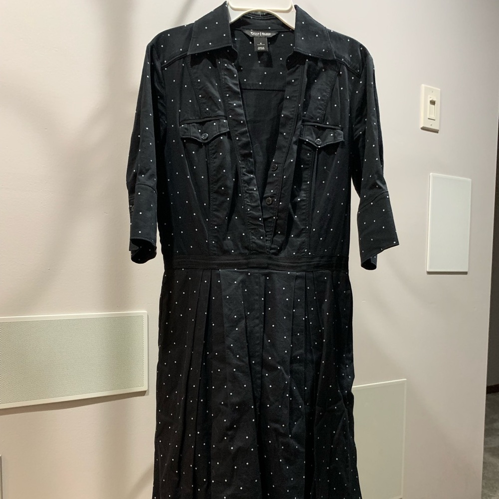 50’s style shirt dress